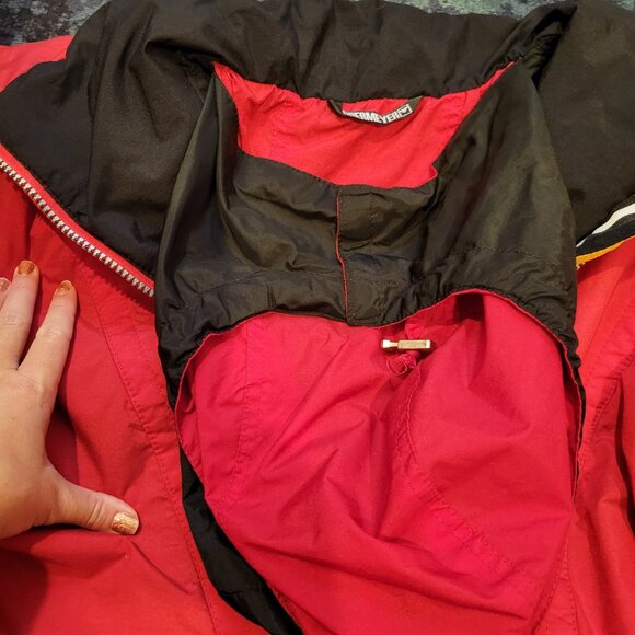 Obermeyer nylon windbreaker with gorgeous embroidery - Picture 7 of 9